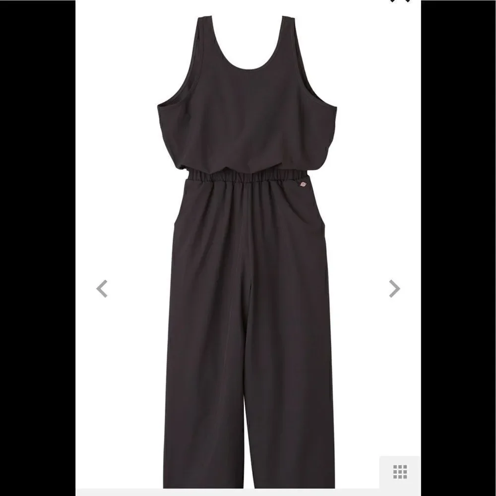 CALIA Wide Leg Overlap Jumpsuit